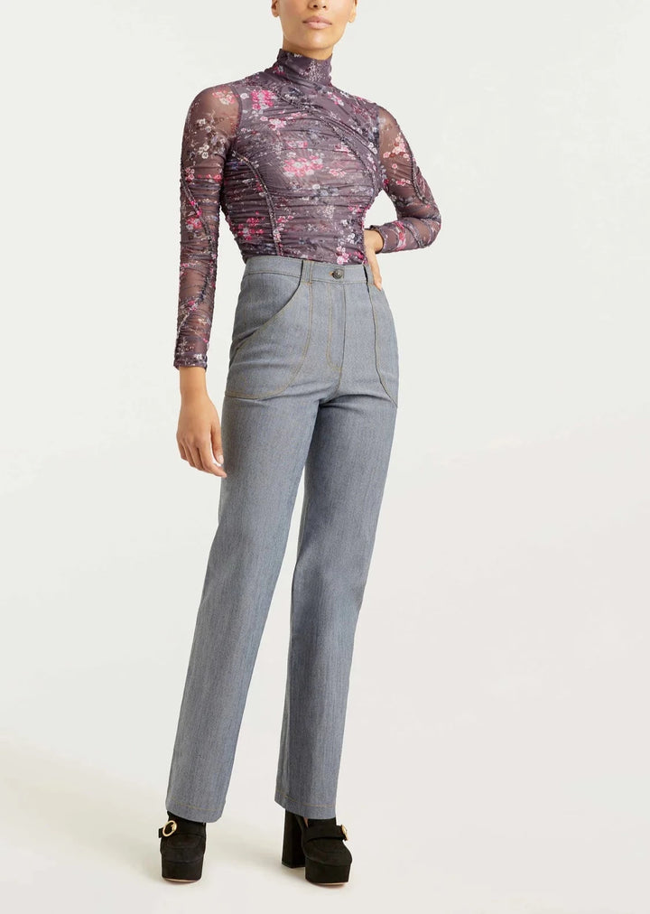 Cinq à Sept Ellianna Printed Top