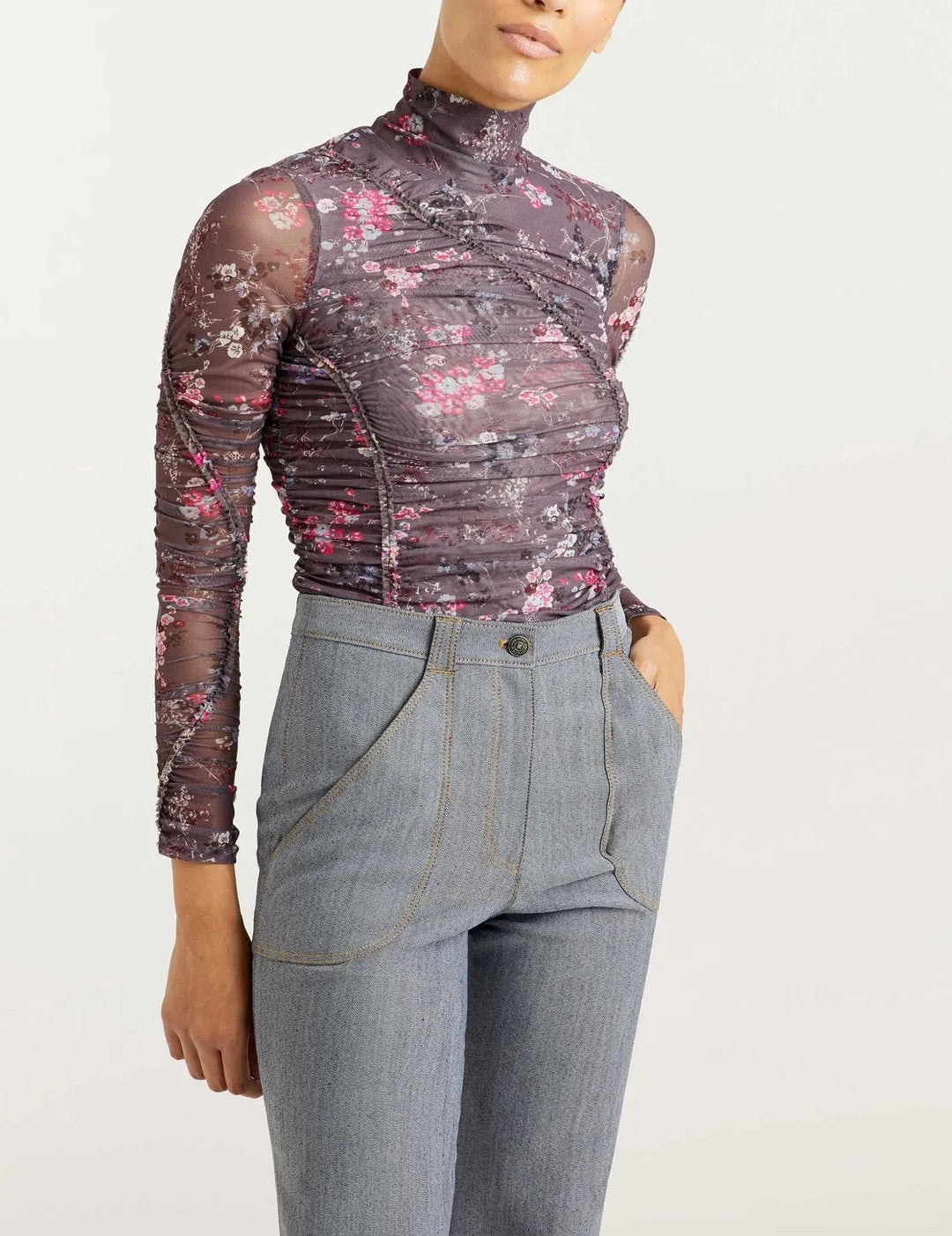 Cinq à Sept Ellianna Printed Top