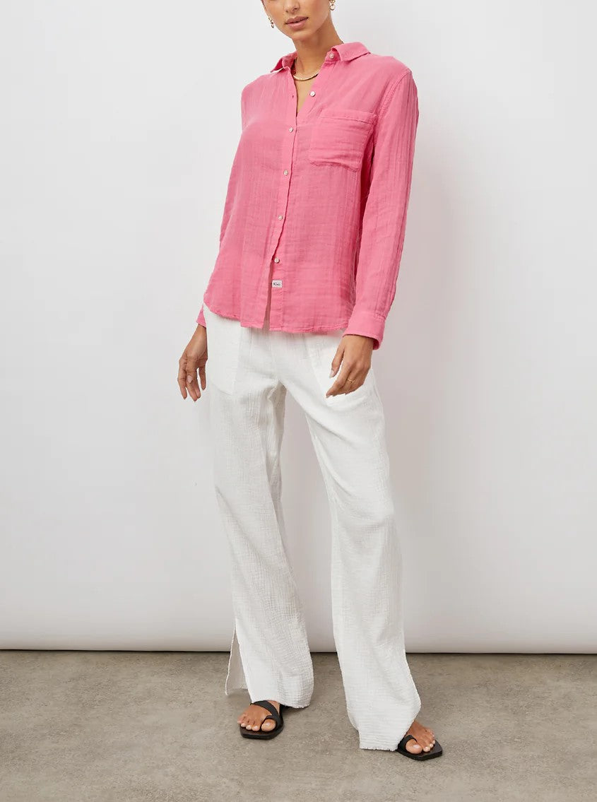 Rails Ellis Long Sleeve Gauze Shirt