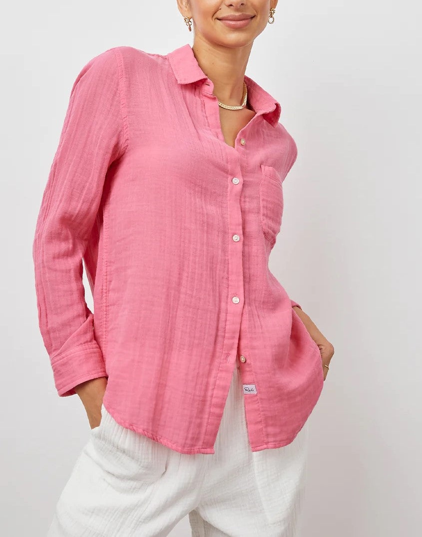 Rails Ellis Long Sleeve Gauze Shirt