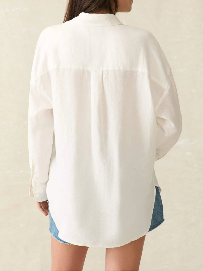 Faherty Laguna Linen Relaxed Shirt