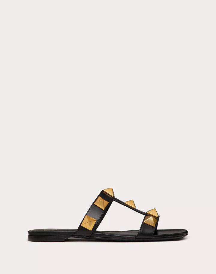 Valentino Garavani Roman Stud Slide Sandals