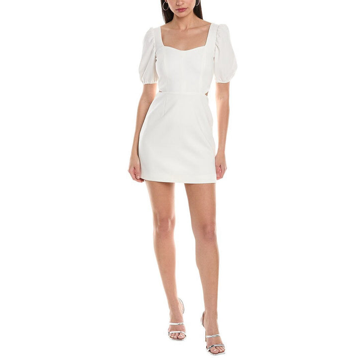 FRENCH CONNECTION Puff Sleeve Cutout Dress