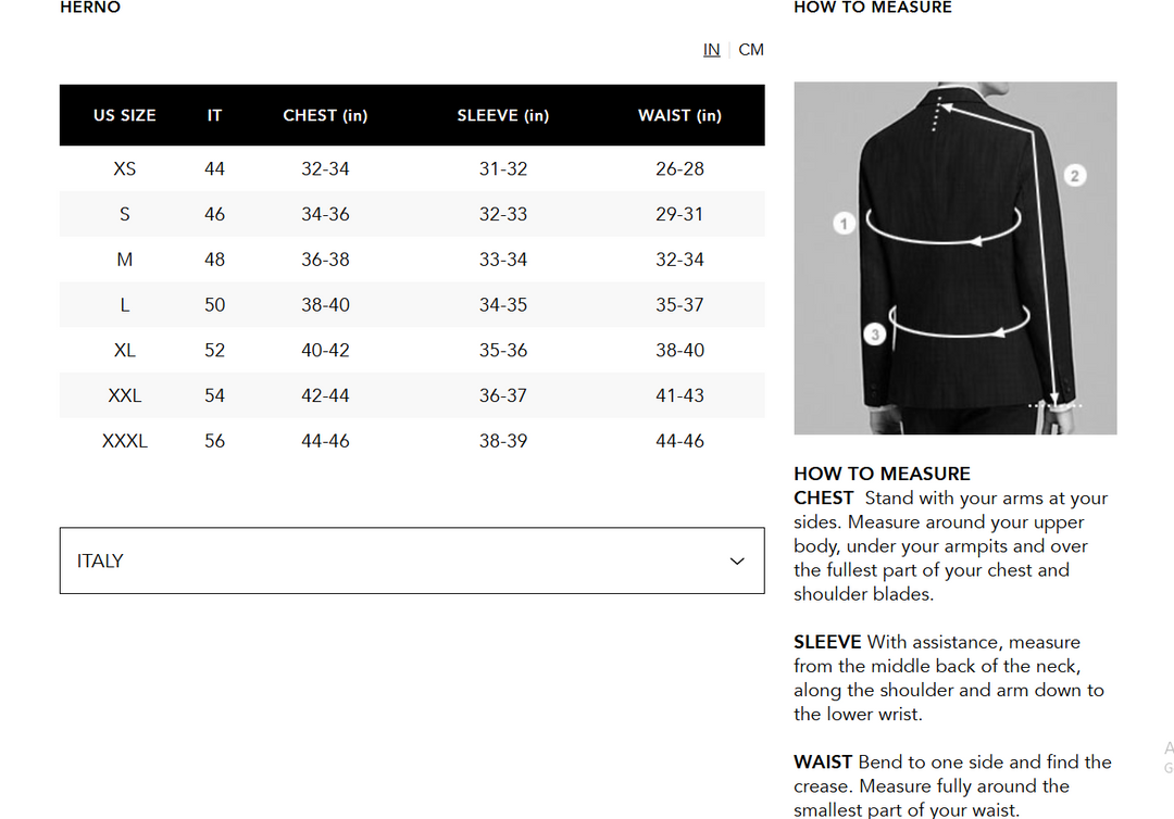 Herno MEN Laminar Goretex Windstopper Blazer