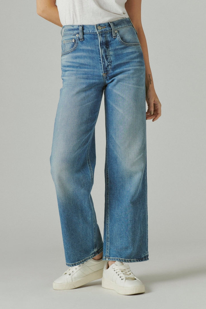 Lucky Brand High Rise Wide Leg Leans