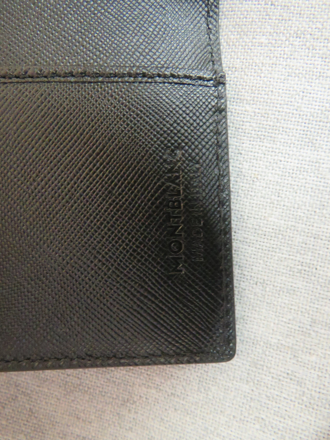 Montblanc Vertical Leather Card Case