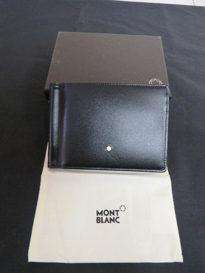 Montblanc Meisterstück 6cc Leather Wallet with Money Clip