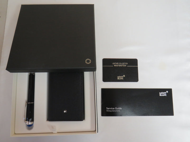 Montblanc StarWalker Fineliner & Sartorial Business Card Holder Set