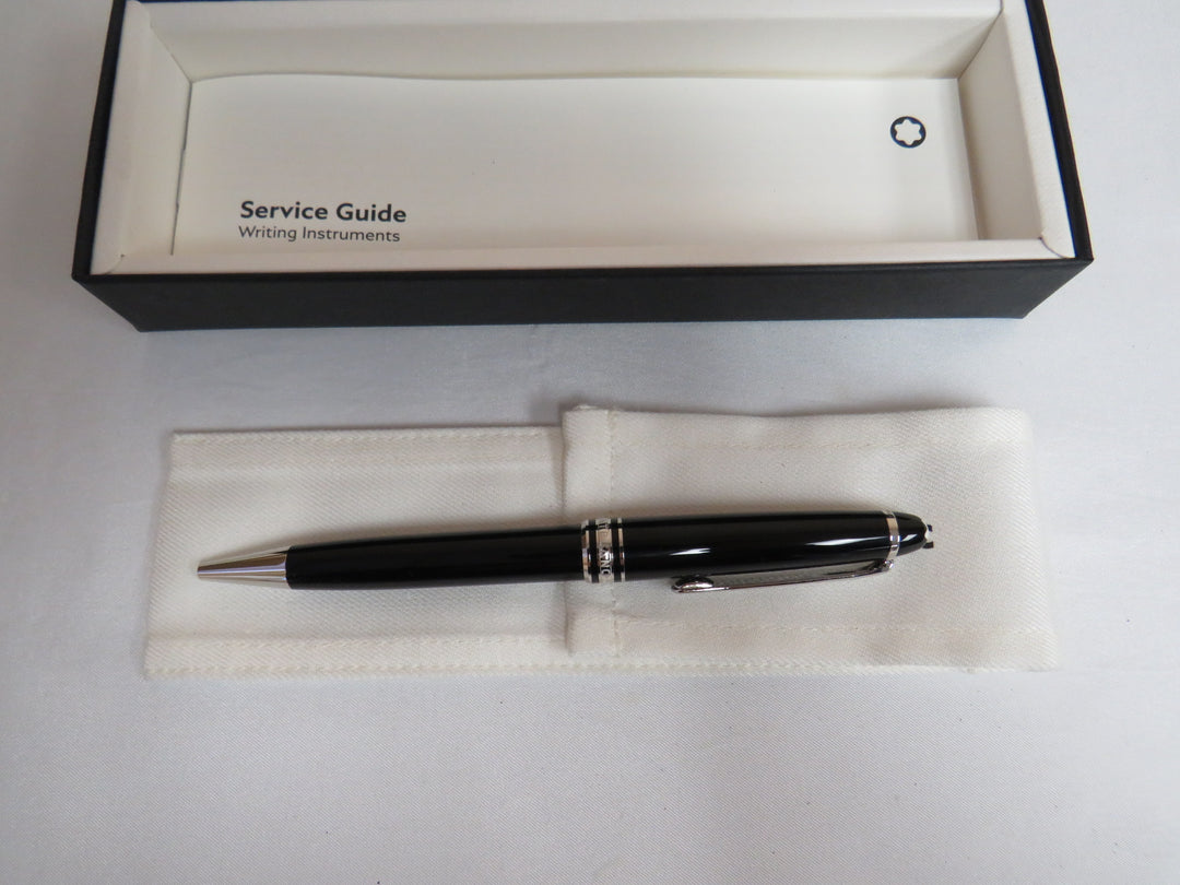 Montblanc Meisterstück Platinum-Plated Black Resin LeGrand Ballpoint Pen