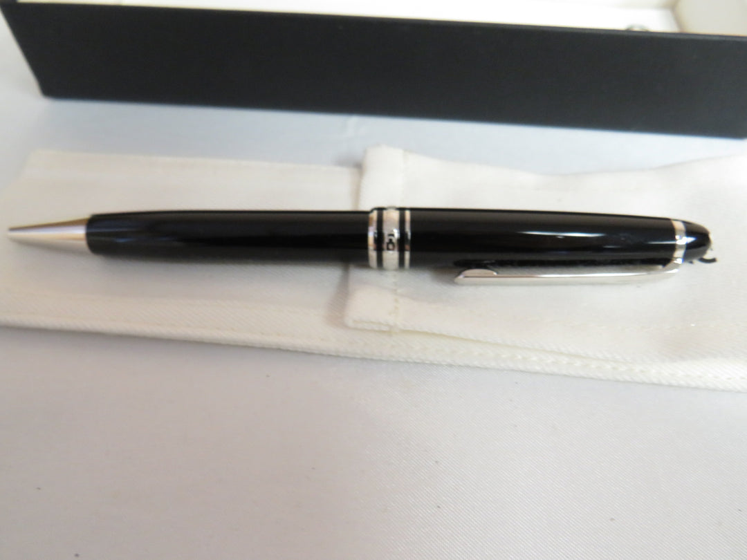 Montblanc Meisterstück Platinum-Plated Black Resin LeGrand Ballpoint Pen