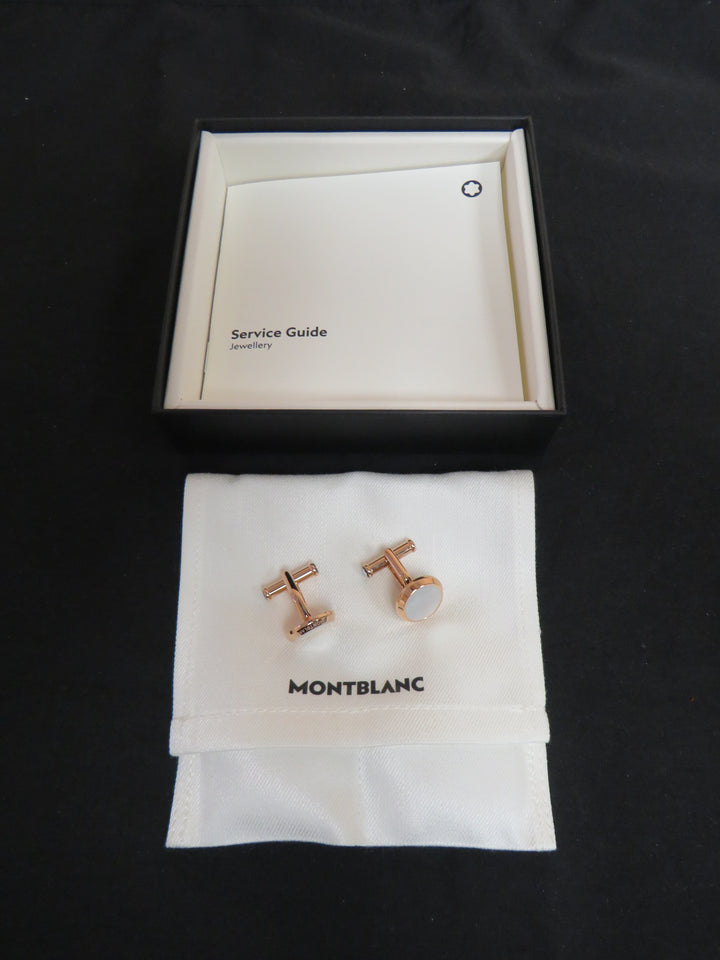 Montblanc Mother-of-Pearl Cufflinks