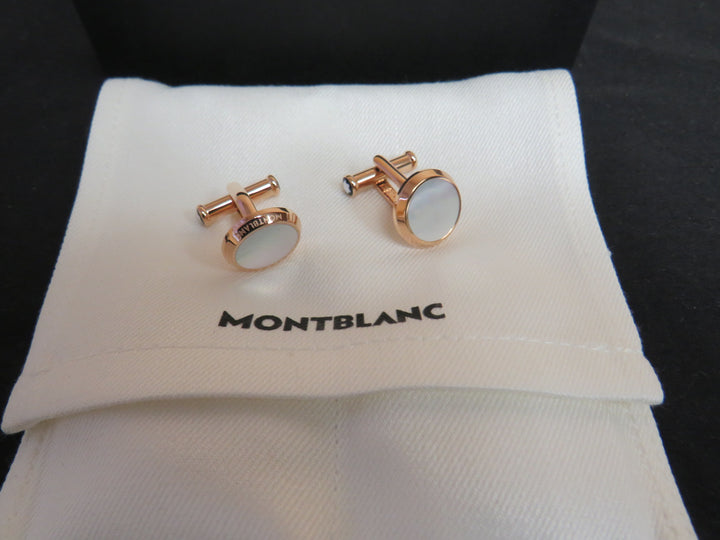 Montblanc Mother-of-Pearl Cufflinks