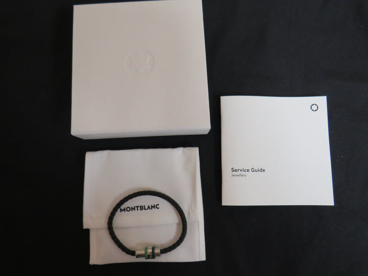 Montblanc 1858 Garnet Signature Logo Bracelet