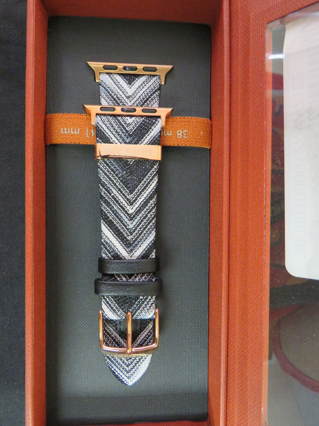 Missoni Zigzag Multicolor Leather Strap for Apple Watch®