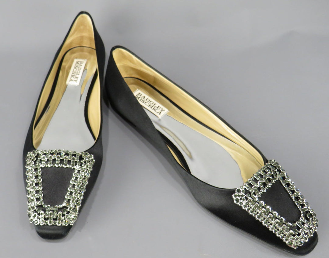 Badgley Mischka Emerie Slip On Embellished Flats