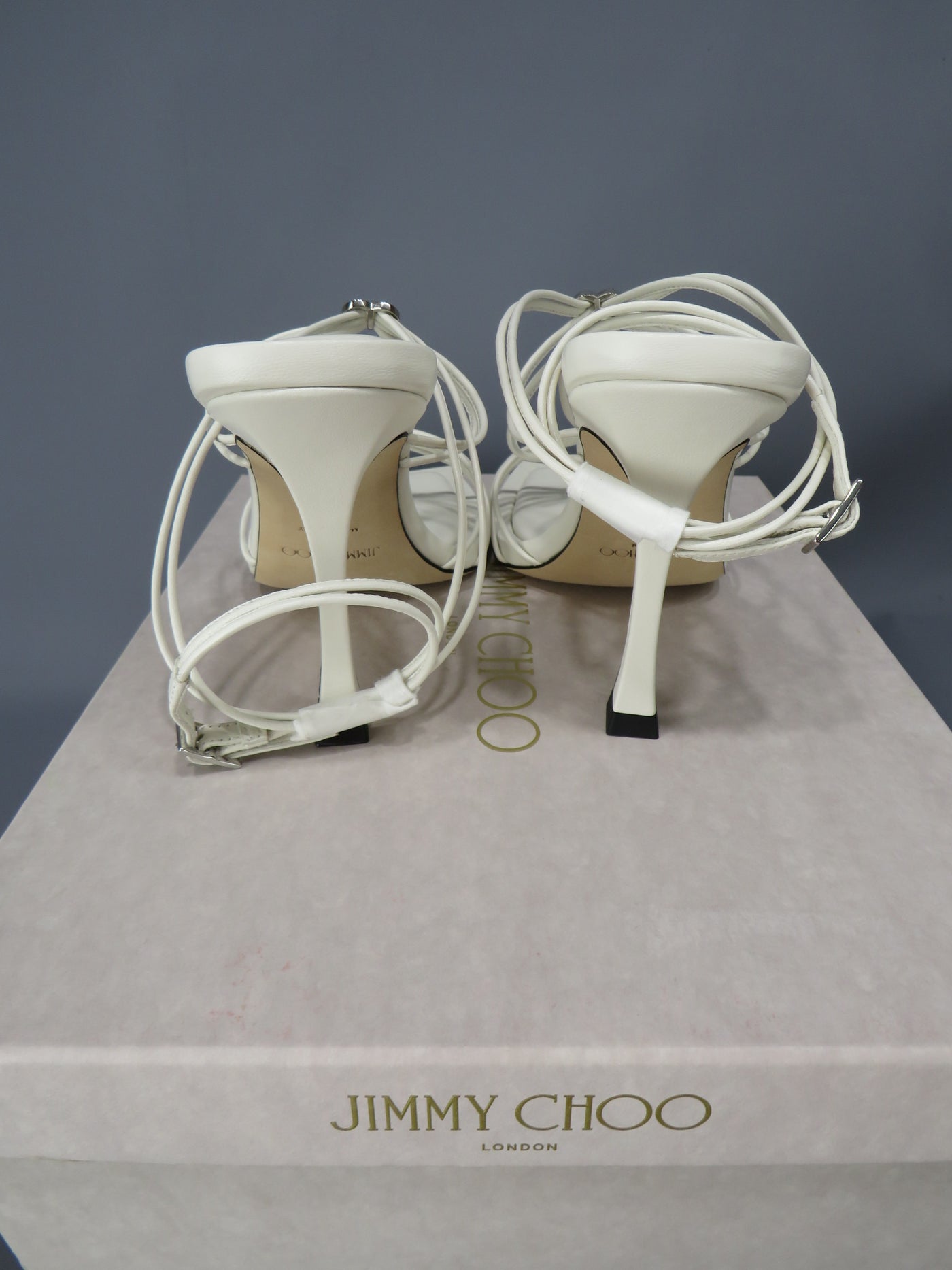 Jimmy Choo Indiya 100 Strappy High Heel Sandals