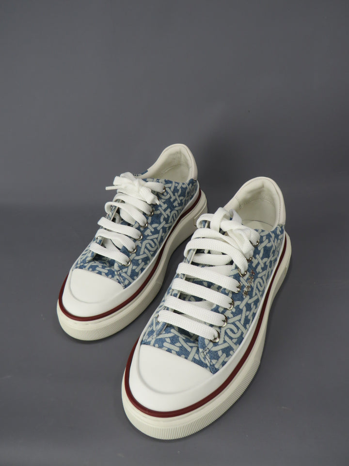 Bally Maily Logo Platform Low Top Sneakers