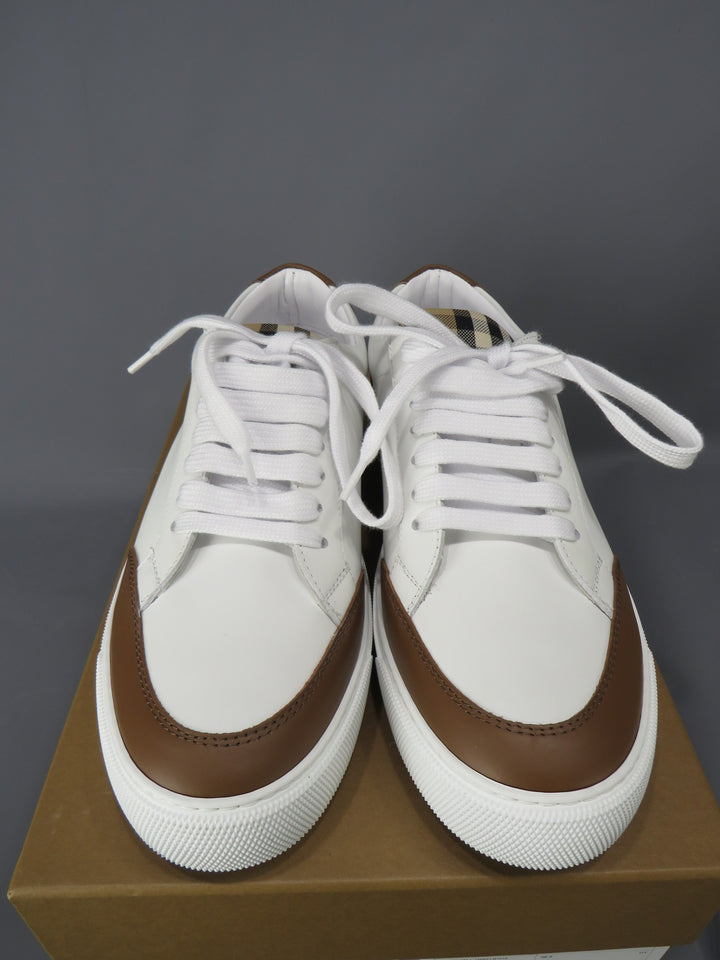 Burberry Lace Up Low Top Sneakers