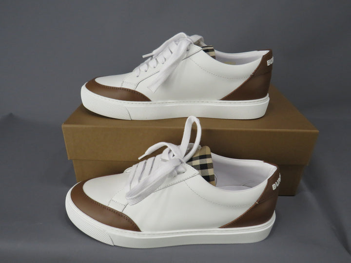 Burberry Lace Up Low Top Sneakers