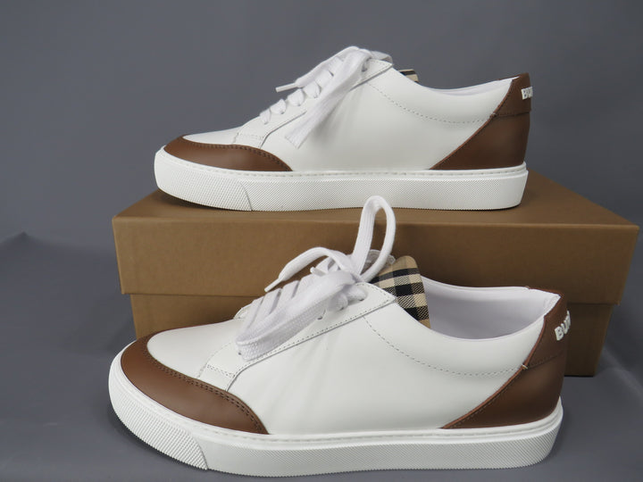 Burberry Lace Up Low Top Sneakers