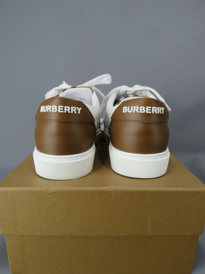 Burberry Lace Up Low Top Sneakers