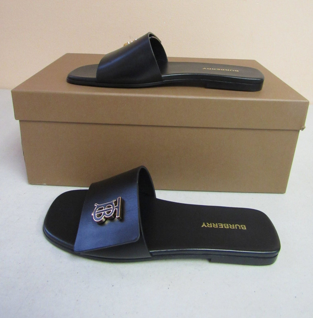 Burberry Sloane TB Monogram Slide Sandal