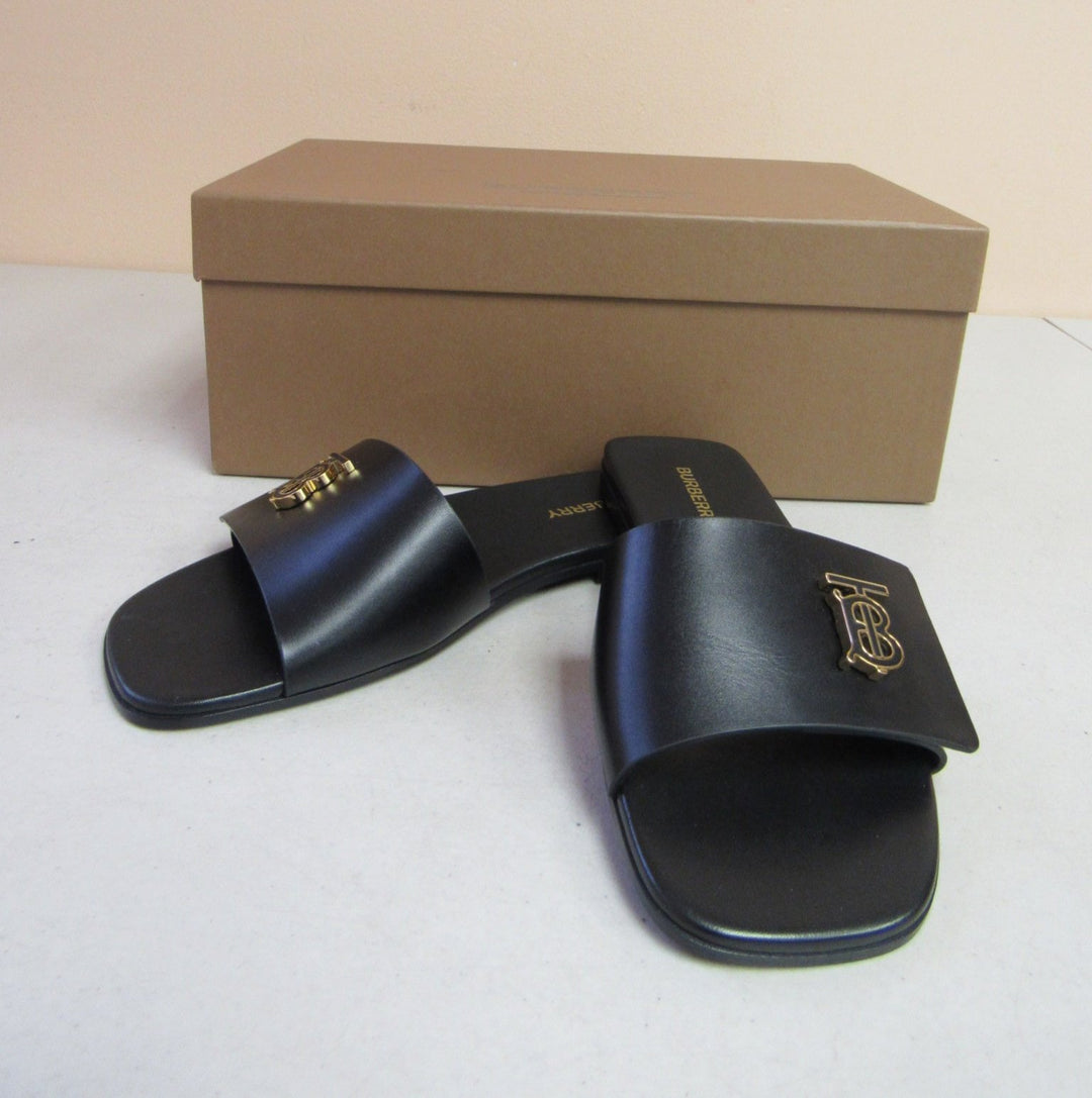 Burberry Sloane TB Monogram Slide Sandal