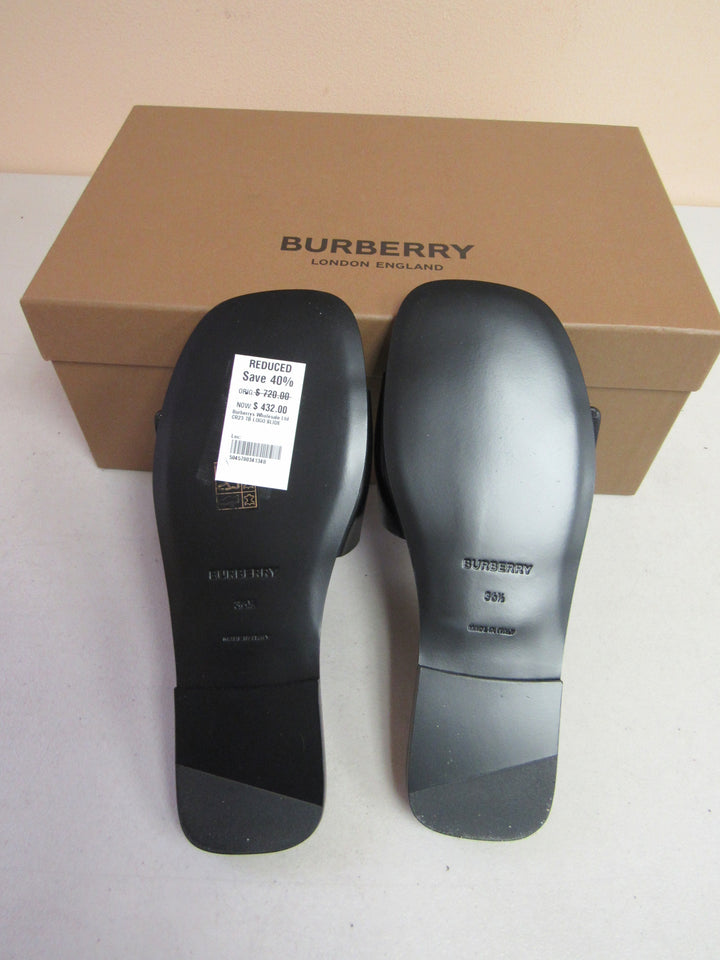 Burberry Sloane TB Monogram Slide Sandal