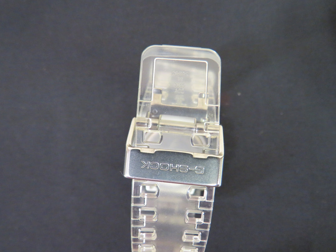 G-Shock Men's Analog-Digital Clear Resin Strap Watch 53.4mm GA700SKE
