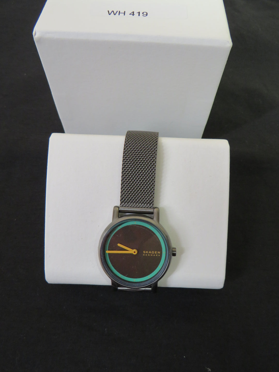 Skagen Women's Signatur Lille Two Hand Gunmetal Stainless Steel Watch 30mm