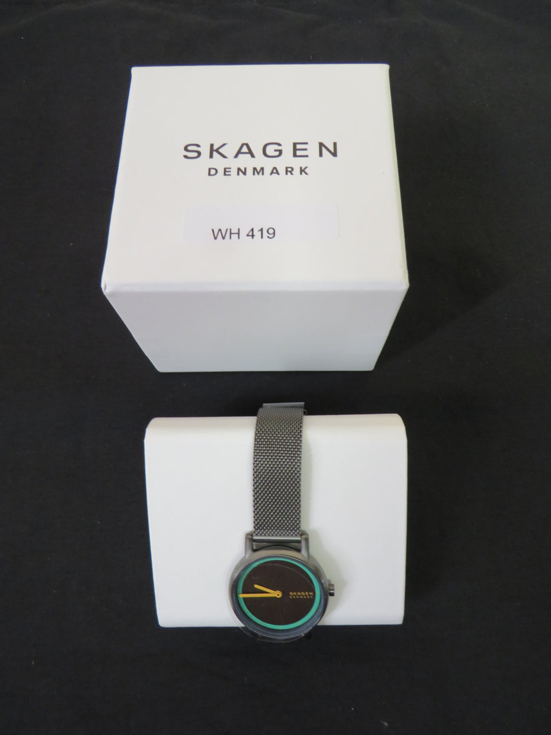 Skagen Women's Signatur Lille Two Hand Gunmetal Stainless Steel Watch 30mm