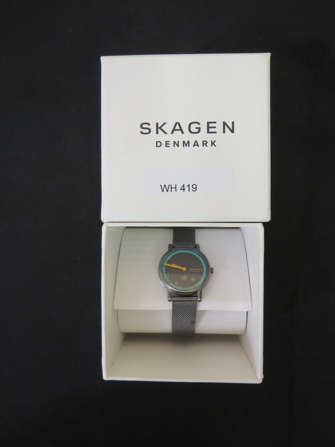 Skagen Women's Signatur Lille Two Hand Gunmetal Stainless Steel Watch 30mm