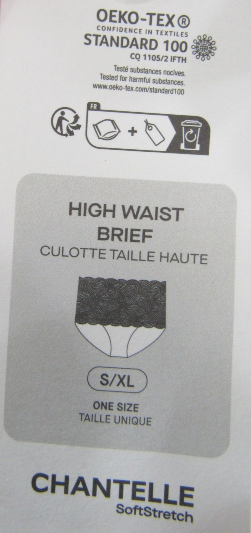 Chantelle High Waist Lace Briefs