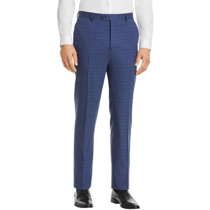 John Varvatos Bleecker Plaid Slim Fit Suit Pants