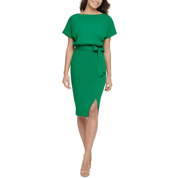 Kensie Dolman Sleeve Midi Dress