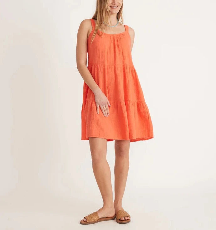 Marine Layer Cotton Mini Tank Dress