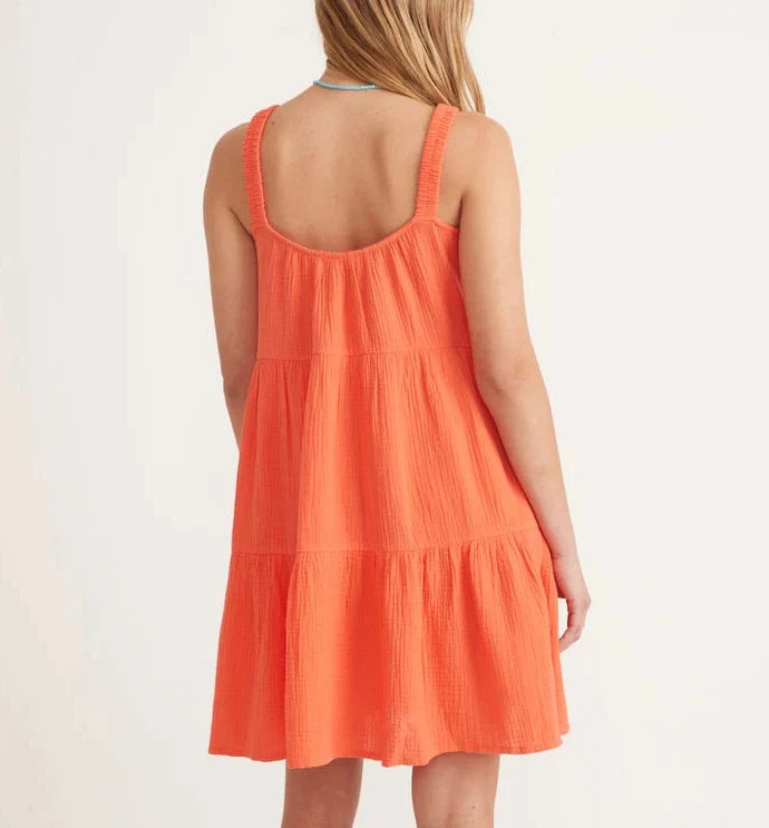 Marine Layer Cotton Mini Tank Dress