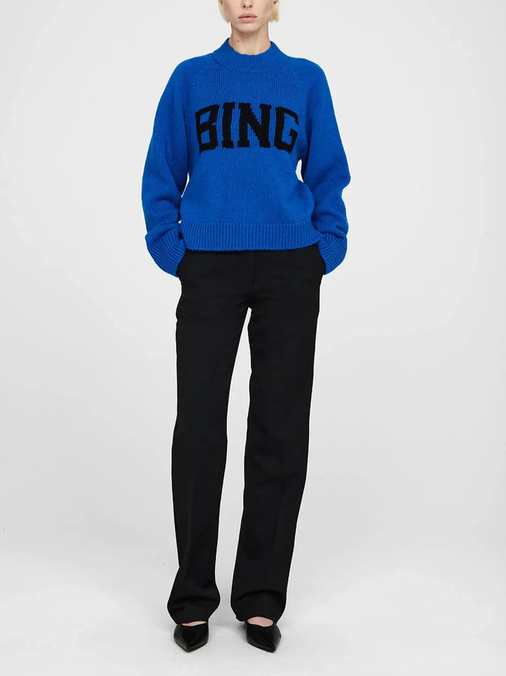 Anine Bing Kendrick Logo Sweater