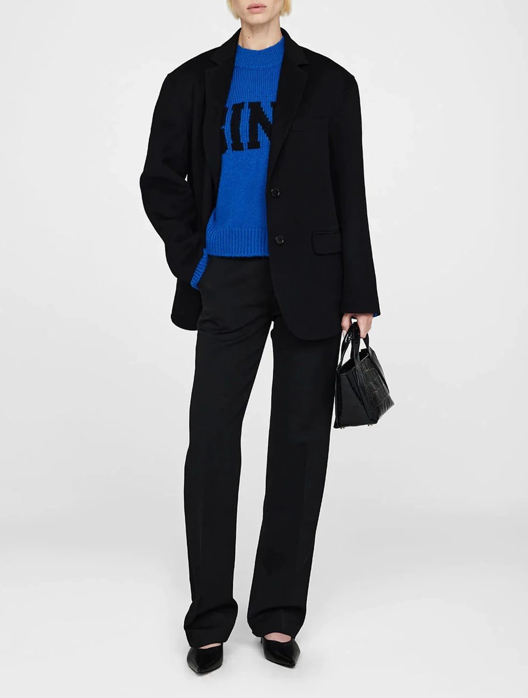 Anine Bing Kendrick Logo Sweater