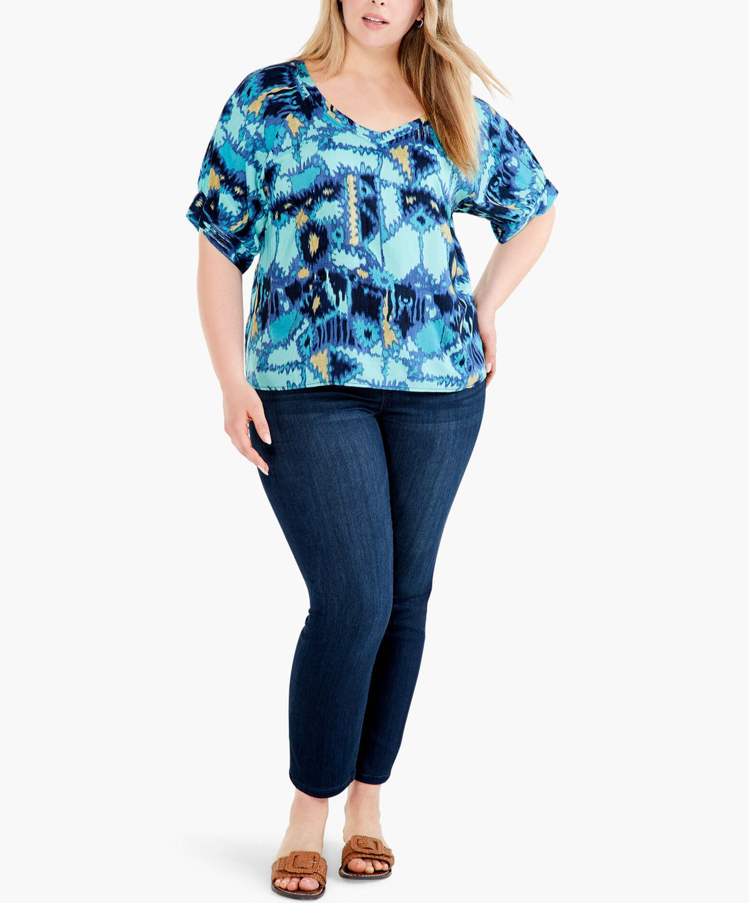NIC+ZOE Plus Size Summer Solstice Top