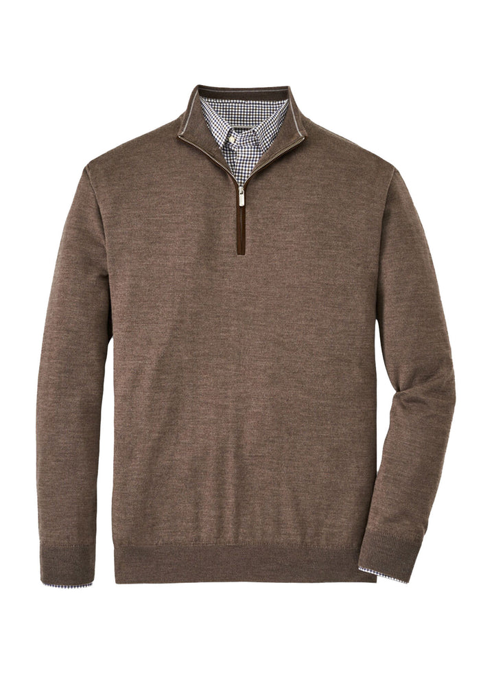 Peter Millar  MEN Crown Autumn Crest Quarter Zip Sweater
