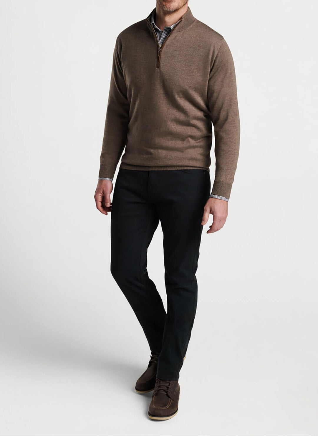 Peter Millar  MEN Crown Autumn Crest Quarter Zip Sweater