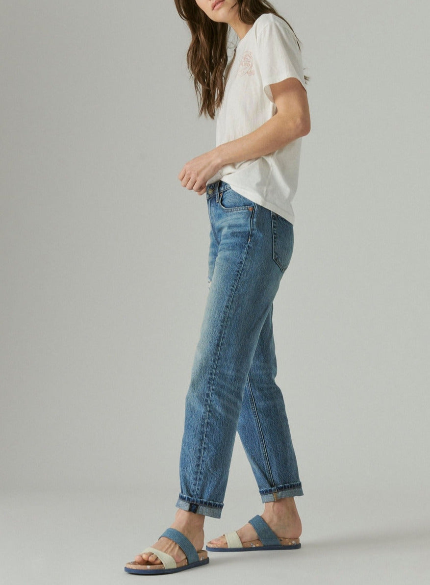 LUCKY BRAND Last Chance Mid Rise Boy Jeans