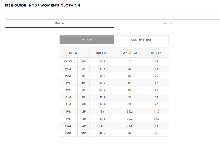 NYDJ Petite Sheri Ankle Slim Jeans