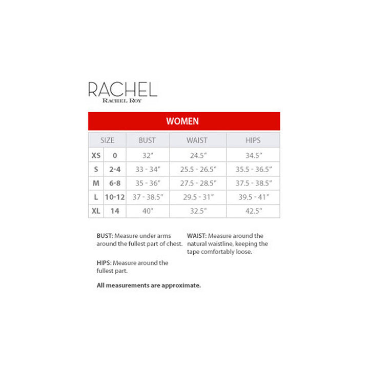 RACHEL Rachel Roy Printed Faux-Wrap Dress