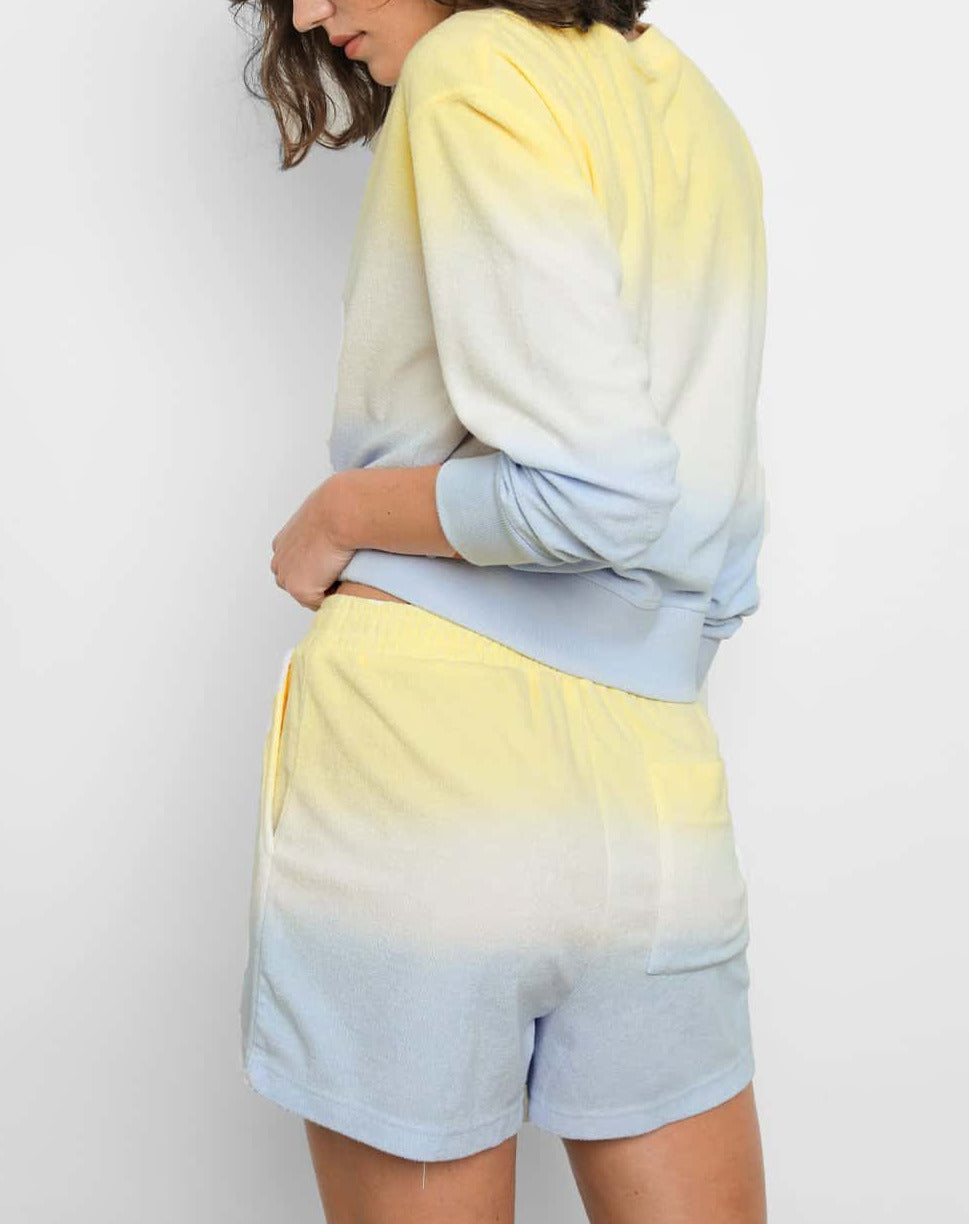 Rails Jane Dip Dyed Knit Shorts