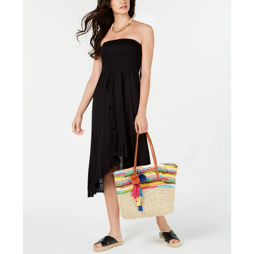 Raviya Strapless High-Low Dress Cover-Up
