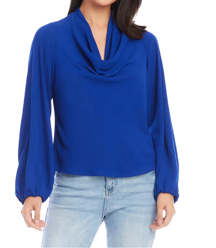 Karen Kane Cowl Neck Top