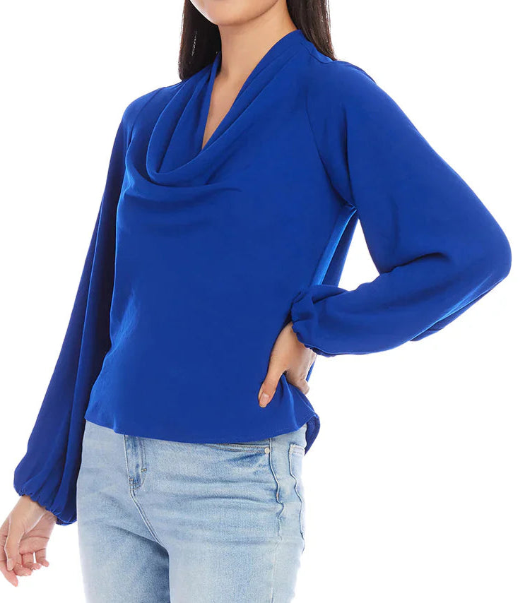 Karen Kane Cowl Neck Top