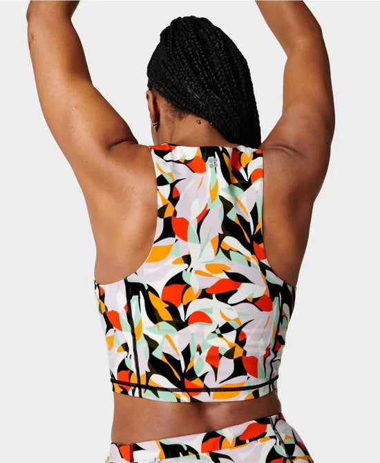 Sweaty Betty Power Printed High Neck Top